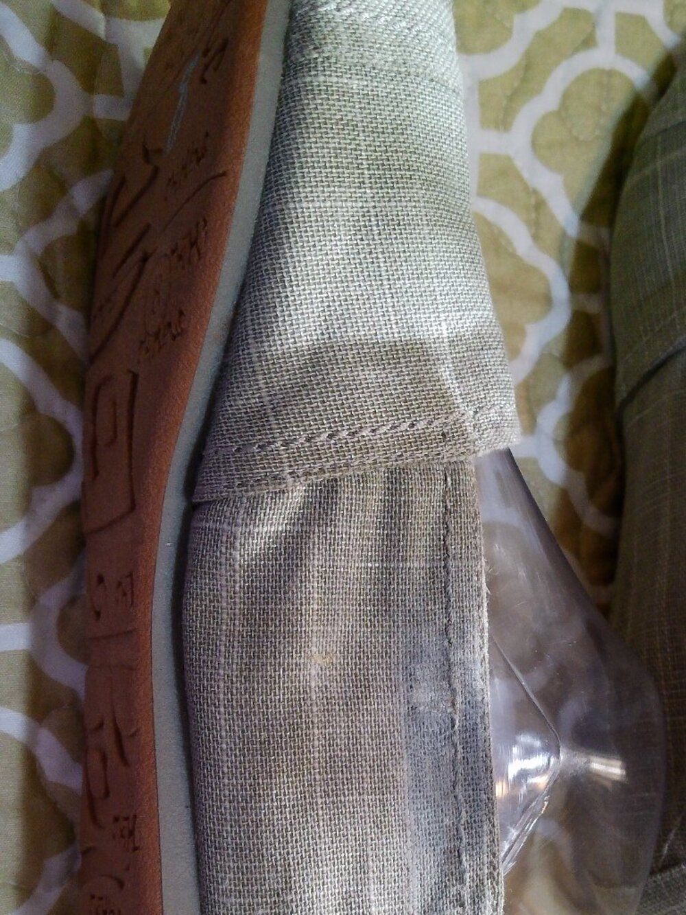 MADLOVE GRAY SHOE SIZE 8 GOOD CONDITION